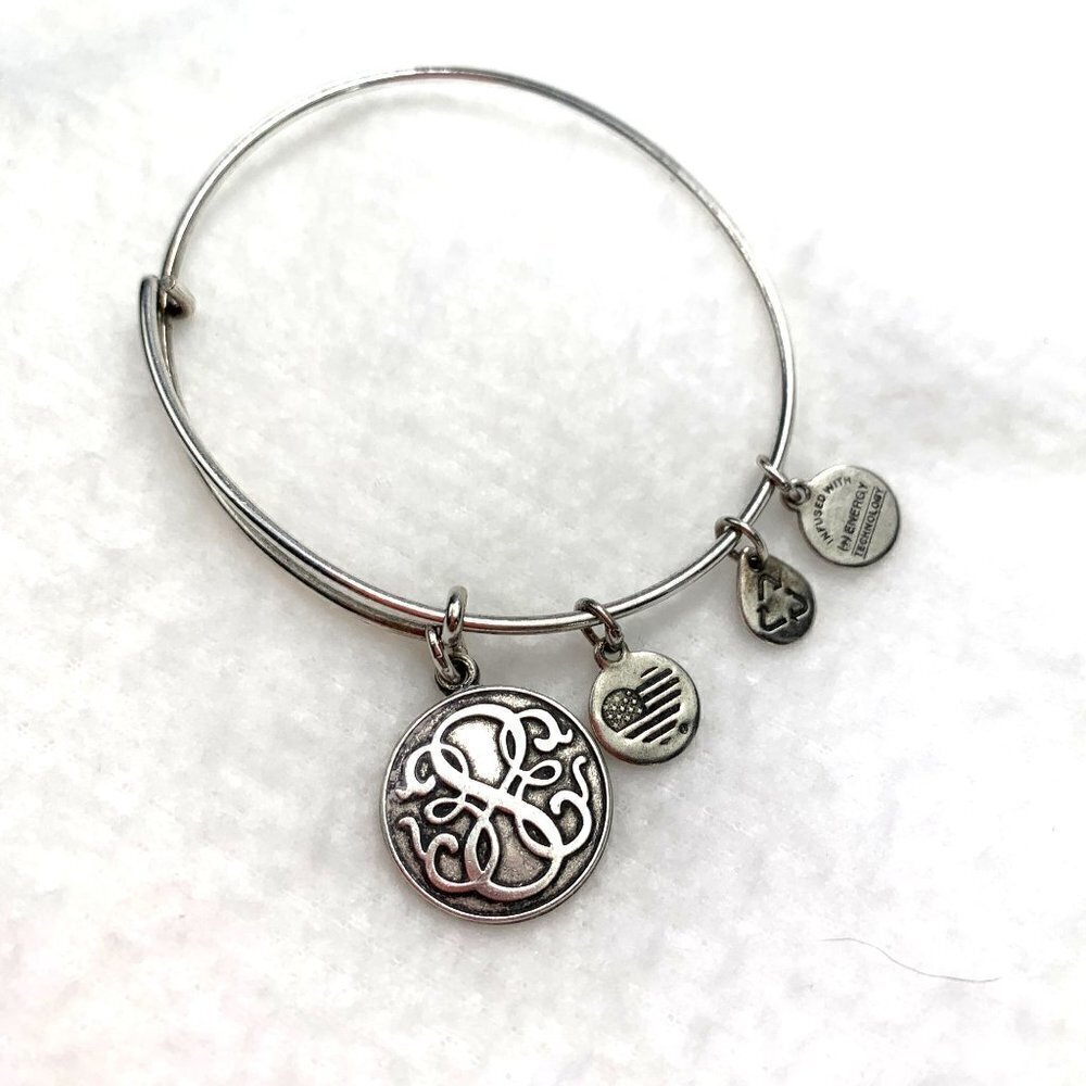 Alex and Ani Path of Life Charm Bracelet 2015 - Silver, Expands 2"- 3.5"